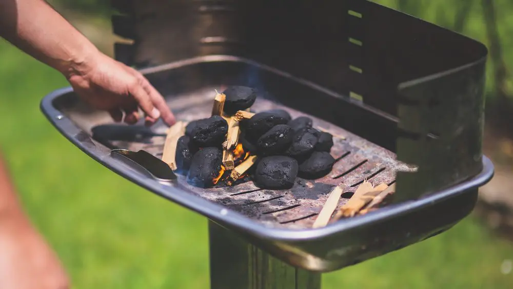 A variety of wood chips prepared for the grill.