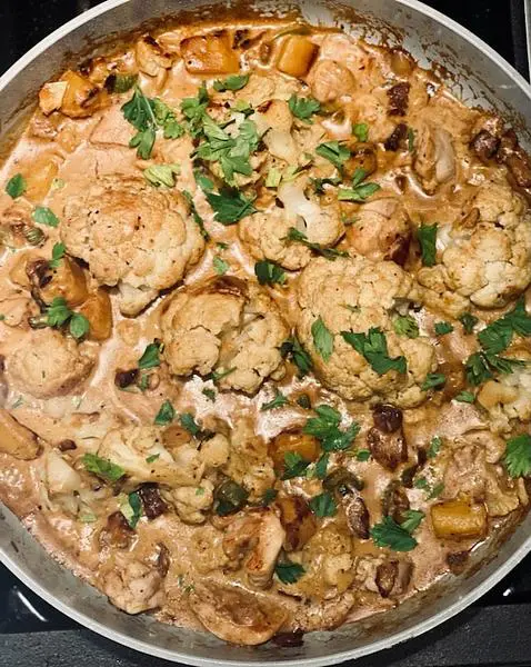 Chicken and Cauliflower Curry Recipe