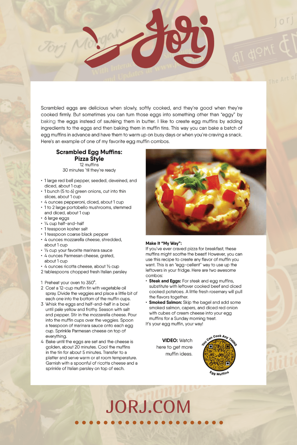 Easy Egg Muffin Recipe testing