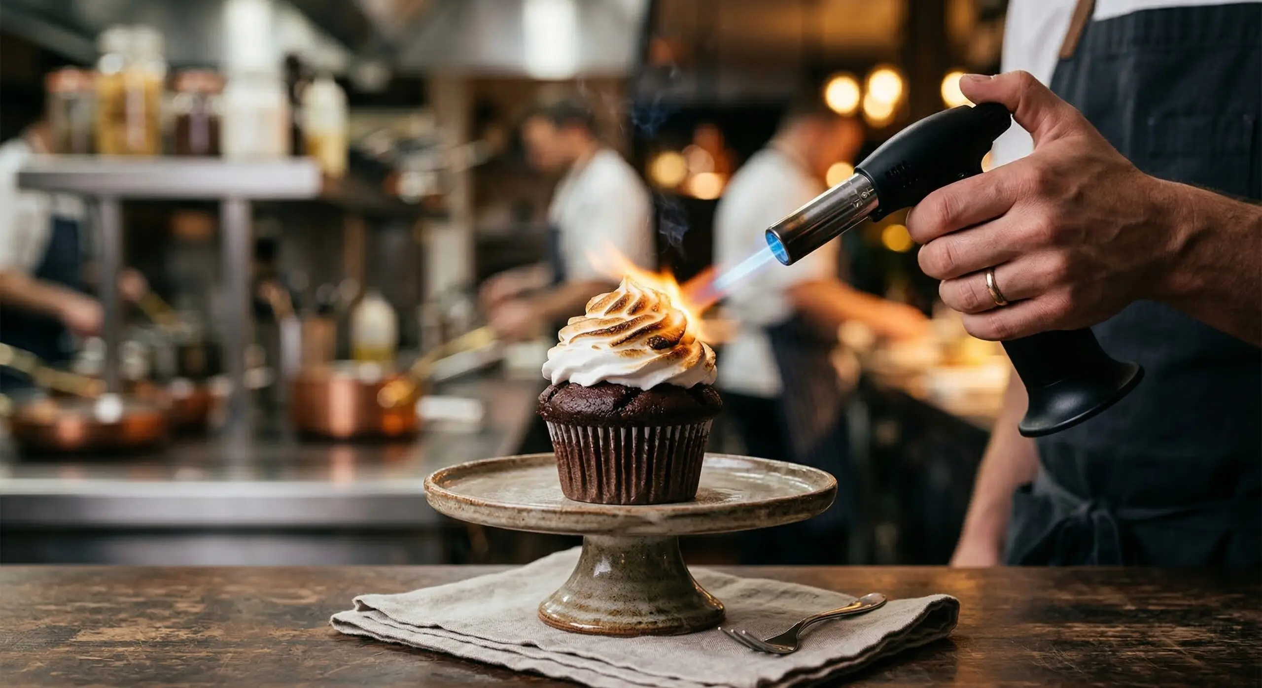 Stunning plated serving of The Culinary Torch, a chef-tested recipe by Chef Jorj Morgan.