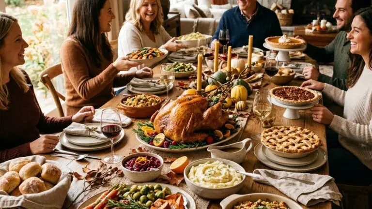 Stunning plated serving of 4 Bon Appétit Recipes for Thanksgiving, a chef-tested recipe by Chef Jorj Morgan.