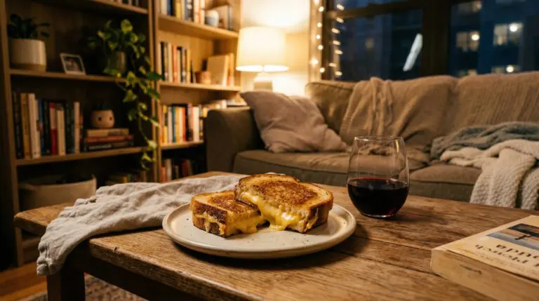 Stunning plated serving of Dinner for Four on the Floor, a chef-tested recipe by Chef Jorj Morgan.