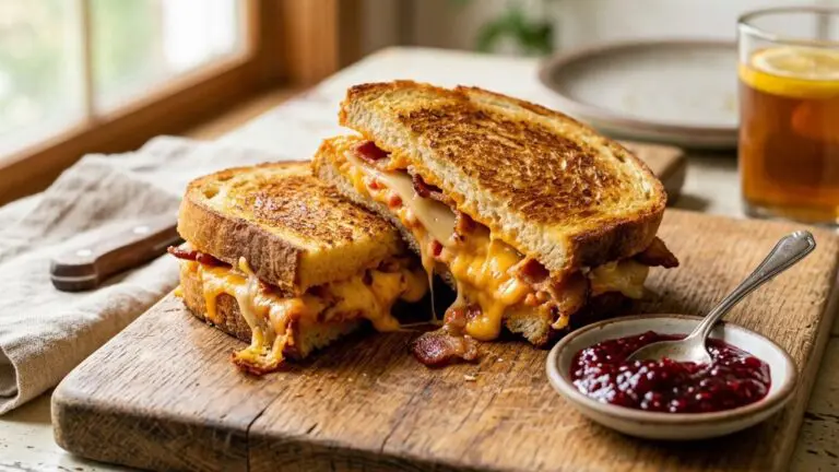 Stunning plated serving of Best Grilled Cheese Sammy Evah!, a chef-tested recipe by Chef Jorj Morgan.