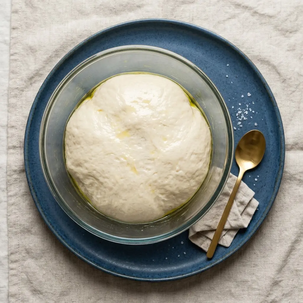 Stunning plated serving of Pizza Dough, a chef-tested recipe by Chef Jorj Morgan.
