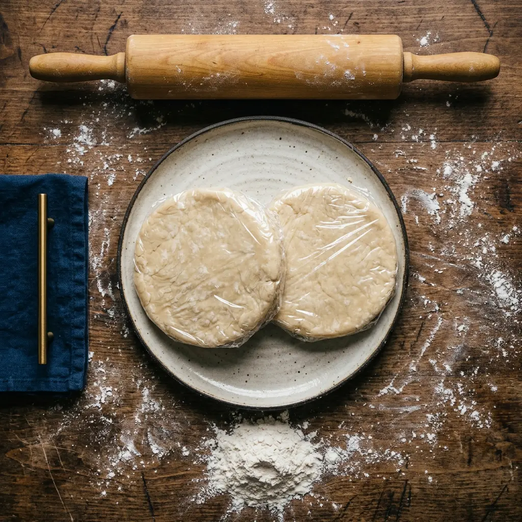 Stunning plated serving of Perfect Pie Crust Dough, a chef-tested recipe by Chef Jorj Morgan.