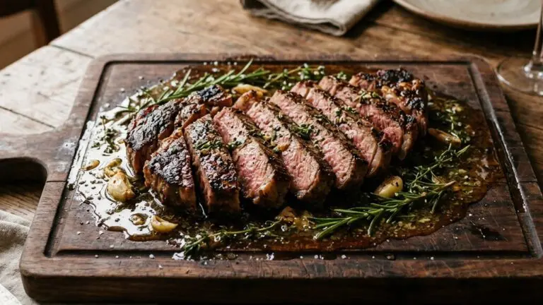 Stunning plated serving of Perfectly Grilled Steaks with Board Sauce(s), a chef-tested recipe by Chef Jorj Morgan.