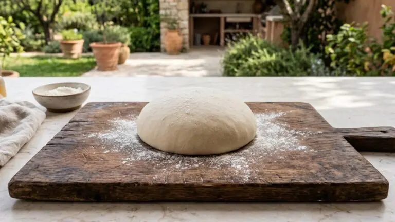 Stunning plated serving of Pizza Dough, a chef-tested recipe by Chef Jorj Morgan.