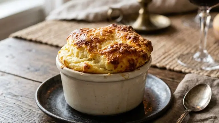 Stunning plated serving of Pommes de Terre Chantilly, a chef-tested recipe by Chef Jorj Morgan.