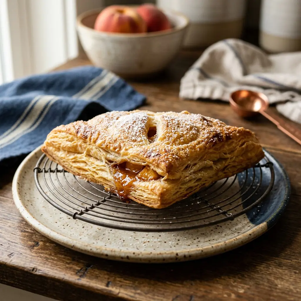 Chef tested Peach Turnovers recipe by Chef Jorj Morgan