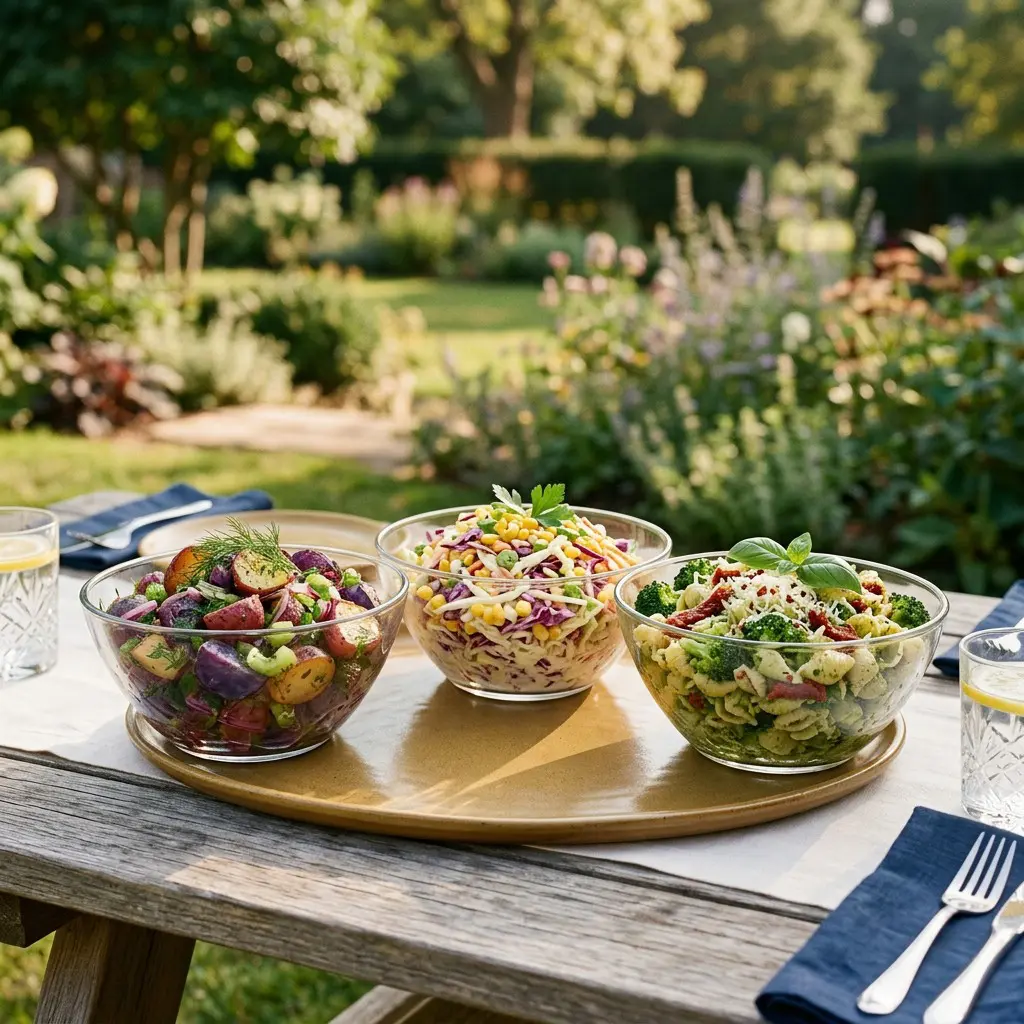 Chef tested Trio of Picnic Salads recipe by Chef Jorj Morgan