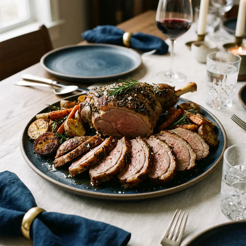 Chef tested Slow Roasted Leg of Lamb recipe by Chef Jorj Morgan