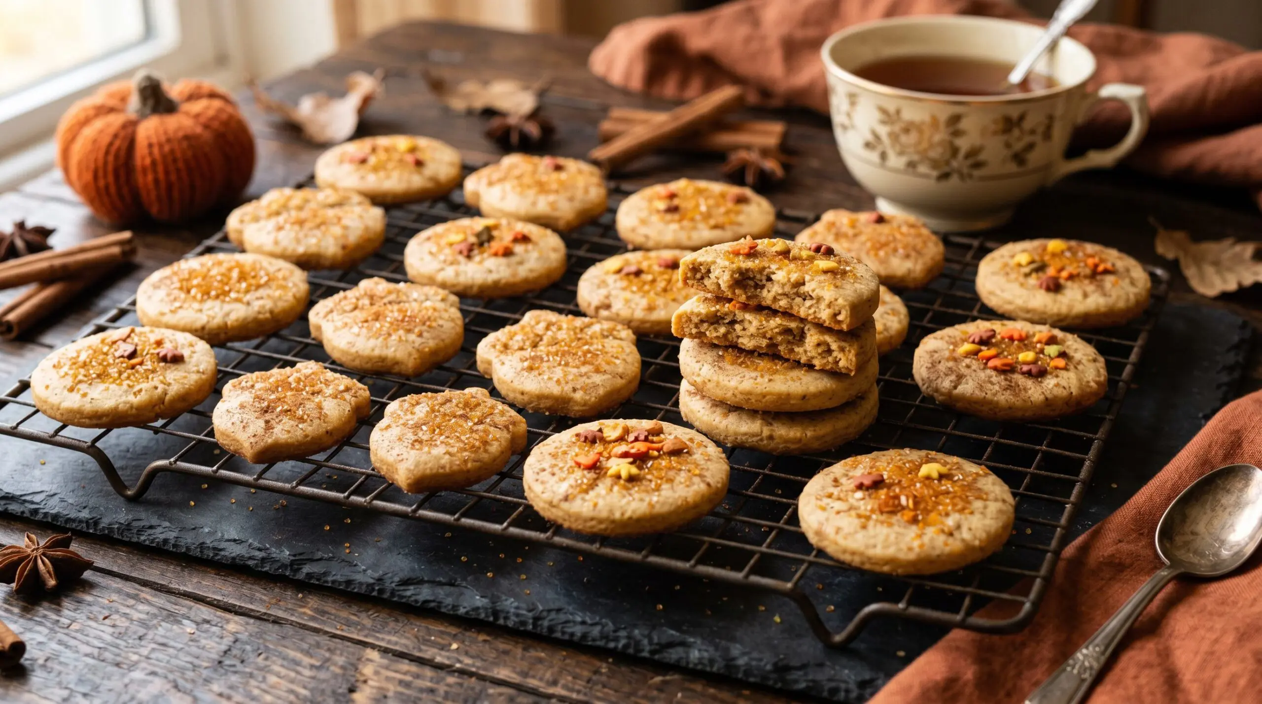 Pumpkin Spice Shortbread article by Chef Jorj Morgan