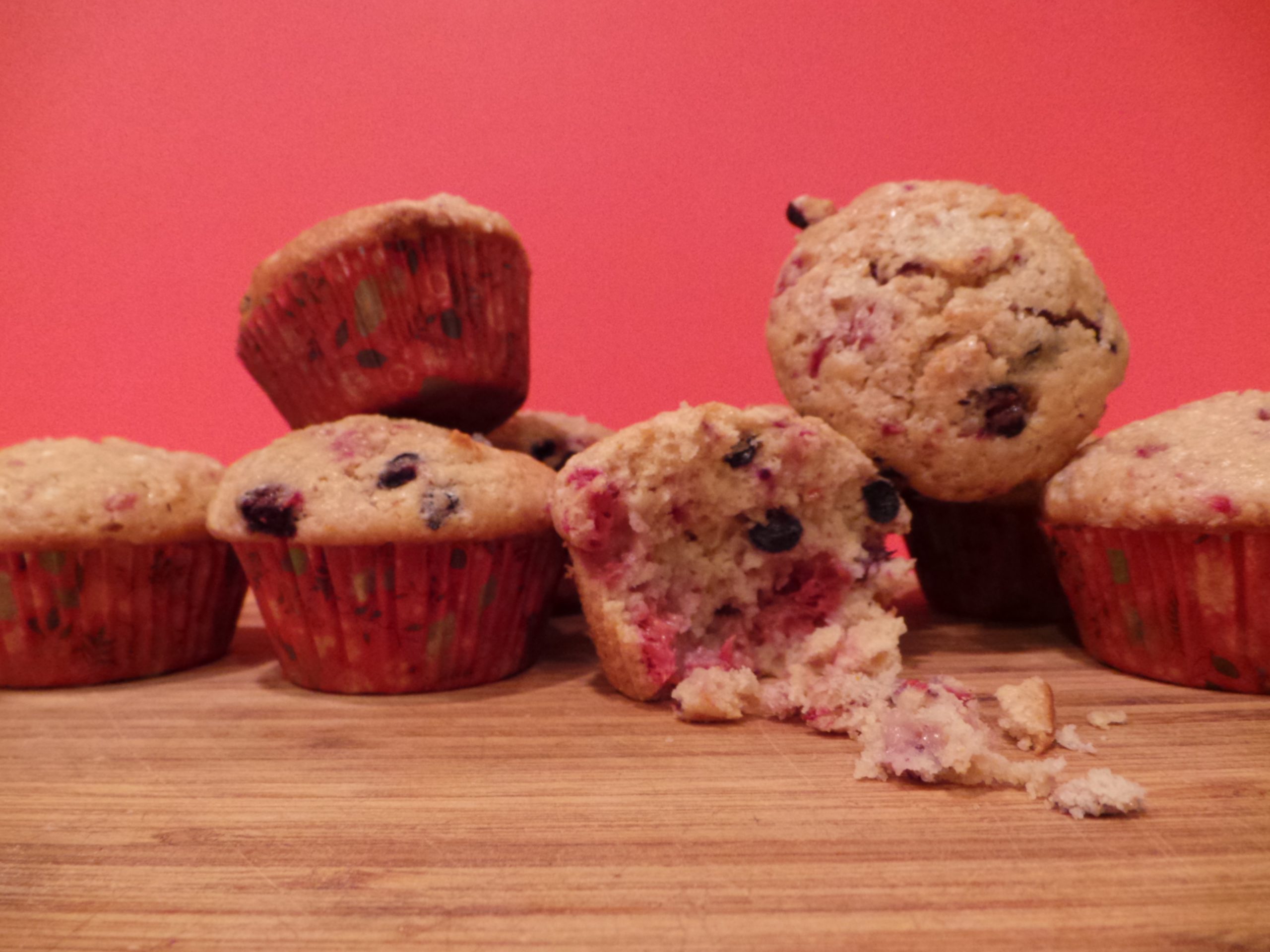 A Blue Christmas with Very Berry Muffins