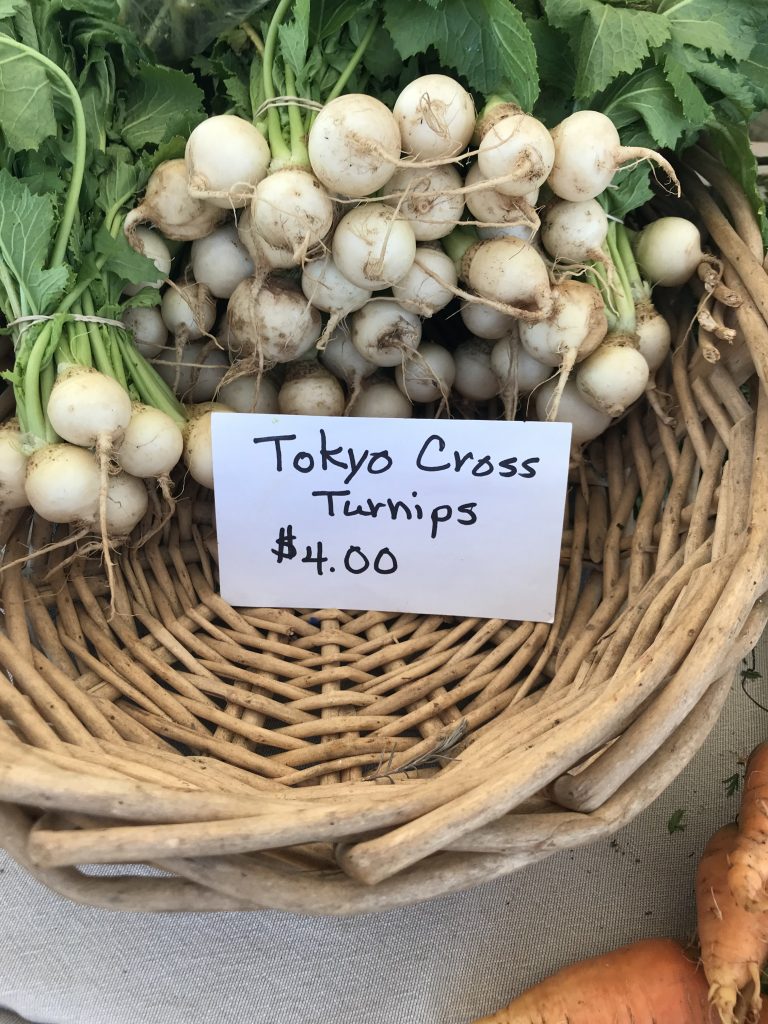 Henpecked mustard greens and turnips