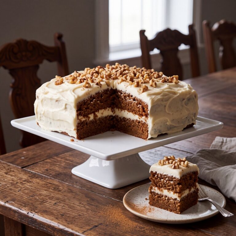 Apple Butter Cake with Cream Cheese Frosting