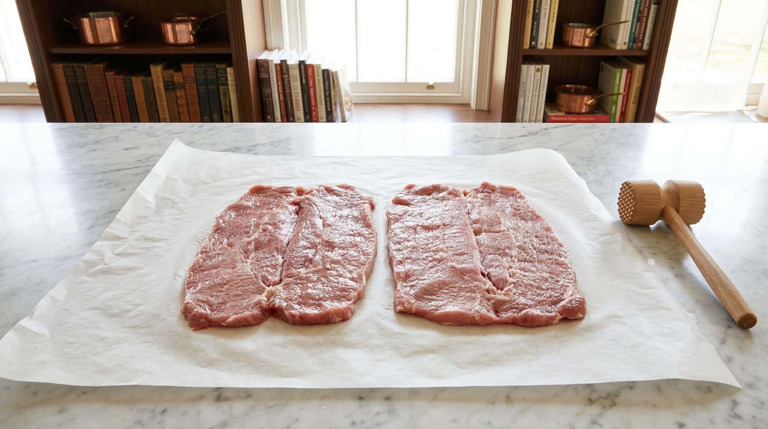 Ingredients for Bacon-Wrapped Stuffed Pork Tenderloin arranged for preparation