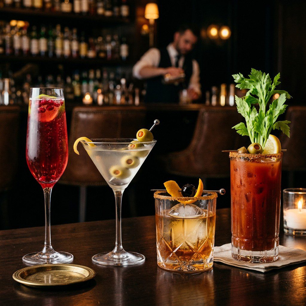 Stunning plated serving of Home Cocktail Masterclass, a chef-tested recipe by Chef Jorj Morgan.