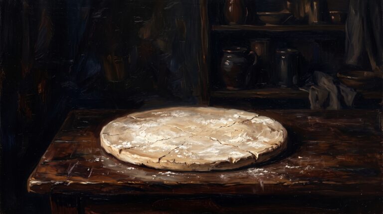 A hot, freshly baked homemade cheese pizza straight from the oven, with bubbling mozzarella and a crispy golden crust.