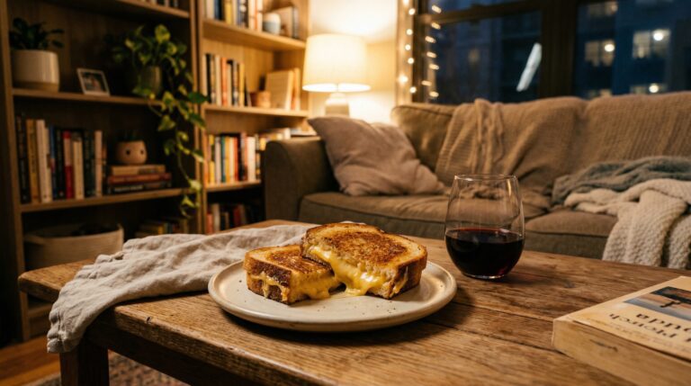 Stunning plated serving of Dinner for Four on the Floor, a chef-tested recipe by Chef Jorj Morgan.