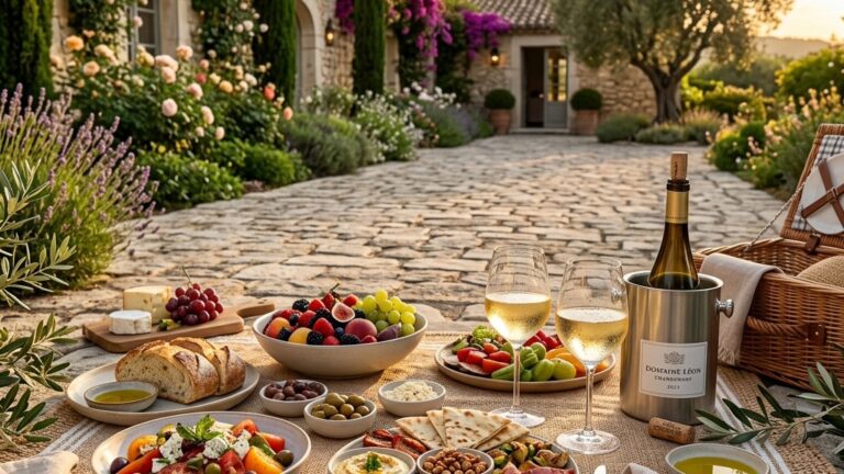 Stunning plated serving of One Pretty Picnic, a chef-tested recipe by Chef Jorj Morgan.