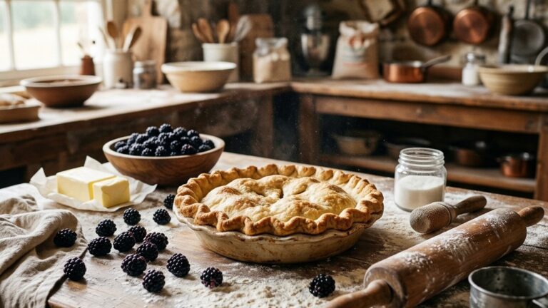 Stunning plated serving of Talking Pie and a Generational Legacy, a chef-tested recipe by Chef Jorj Morgan.