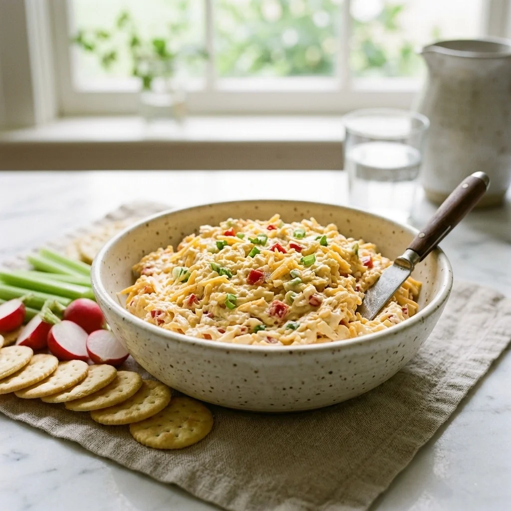 Pimento Cheese, a Vault recipe on the menu of The Mad Hatter